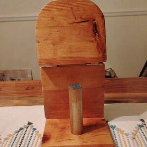 Wooden Toilet Paper Holder